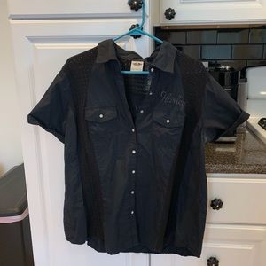 Harley Davidson Button Up Shirt